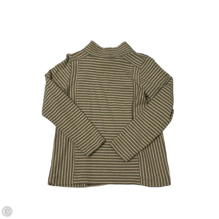 Top Long Sleeve By J. Jill In Striped Pattern, Size: Sp