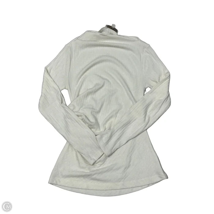 Top Long Sleeve By Loft In Cream, Size: M