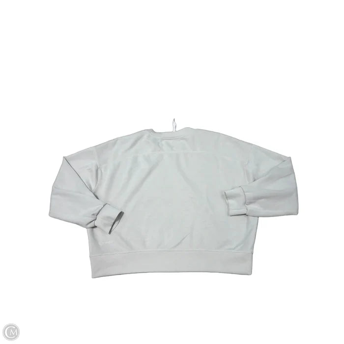 Top Long Sleeve By Lululemon In Grey, Size: M