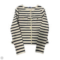 Top Long Sleeve By Mng In Black & Tan, Size: S