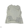 Top Long Sleeve By Nic + Zoe In Beige, Size: S