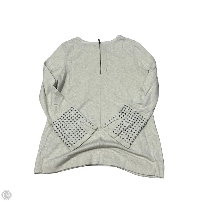 Top Long Sleeve By Nic + Zoe In Beige, Size: S