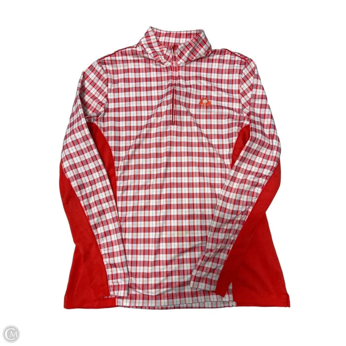 Top Long Sleeve By Peter Millar In Multi-colored, Size: M