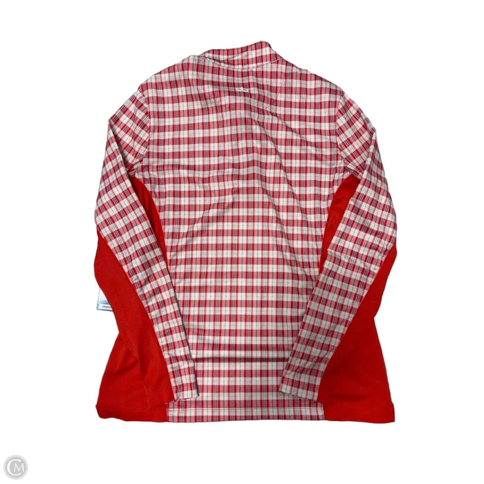 Top Long Sleeve By Peter Millar In Multi-colored, Size: M