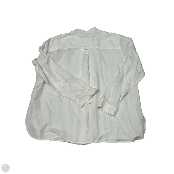 Top Long Sleeve By Pilcro In White, Size: 1x