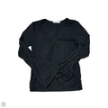 Top Long Sleeve By Red Haute In Black, Size: S