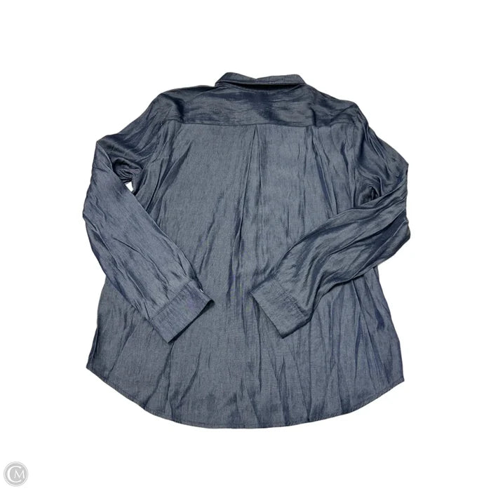 Top Long Sleeve By Utnisan In Navy, Size: Xl