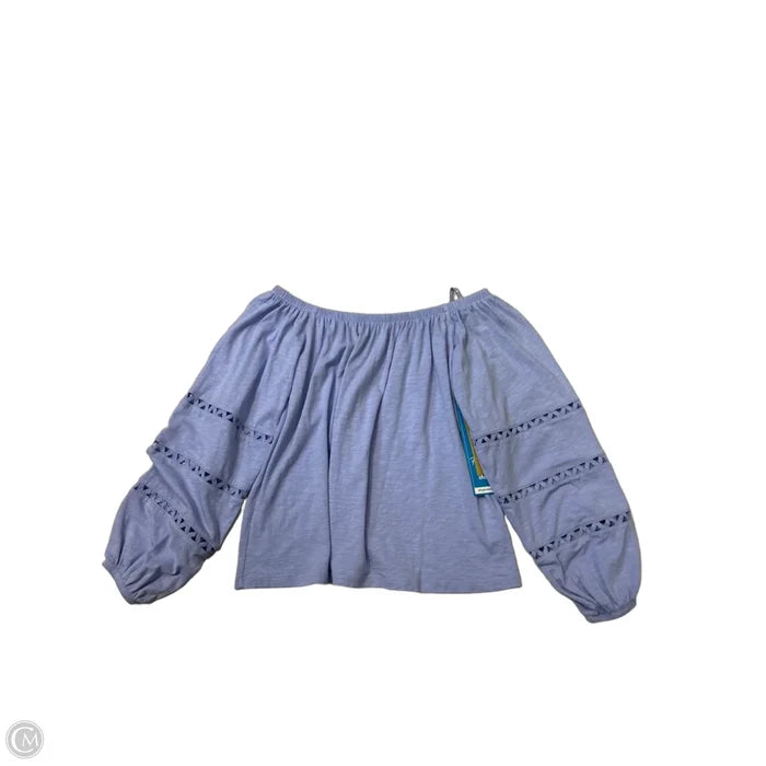 Top Long Sleeve Designer By Lilly Pulitzer In Purple, Size: Xs