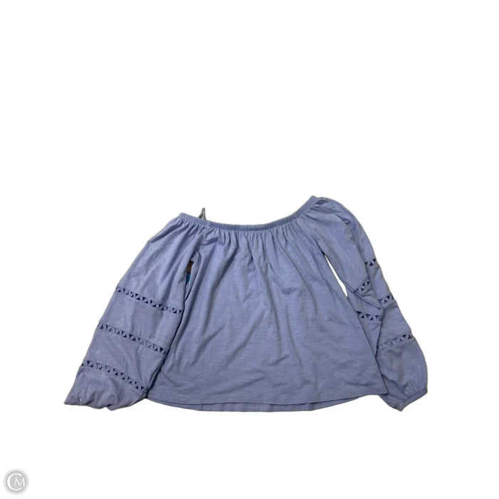 Top Long Sleeve Designer By Lilly Pulitzer In Purple, Size: Xs