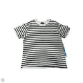 Top Short Sleeve By Atm In Striped Pattern, Size: S