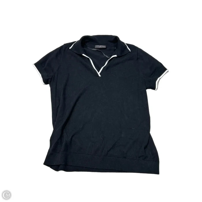 Top Short Sleeve By Lane Bryant In Black, Size: Xxl