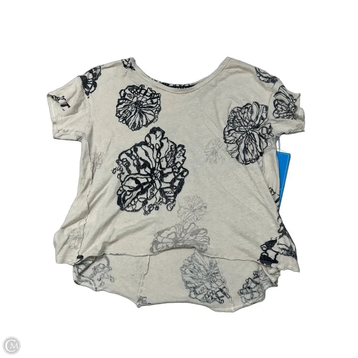 Top Short Sleeve By Pilcro In Tan, Size: Xs