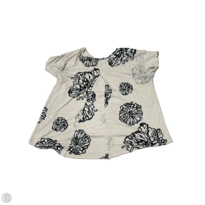 Top Short Sleeve By Pilcro In Tan, Size: Xs