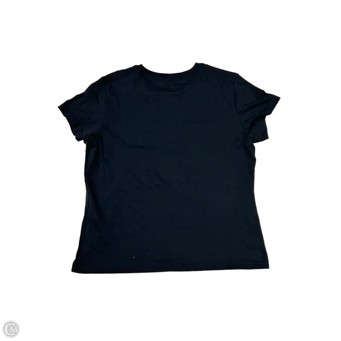 Top Short Sleeve By Rails In Black, Size: S