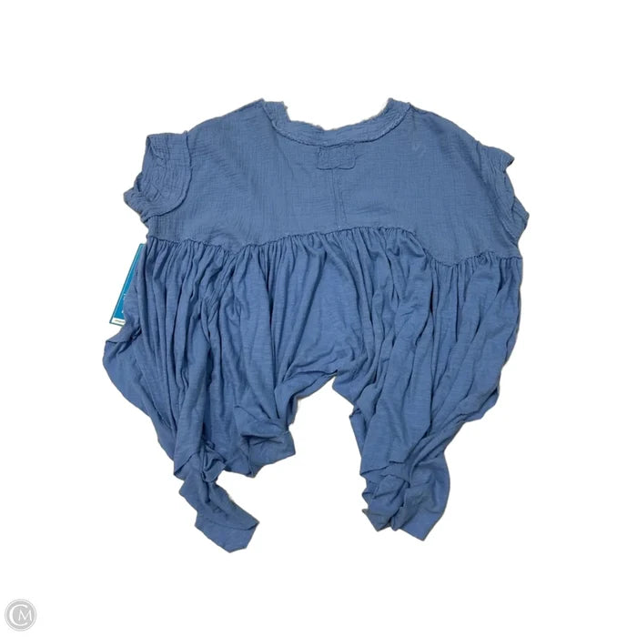 Top Short Sleeve By We The Free In Blue, Size: S