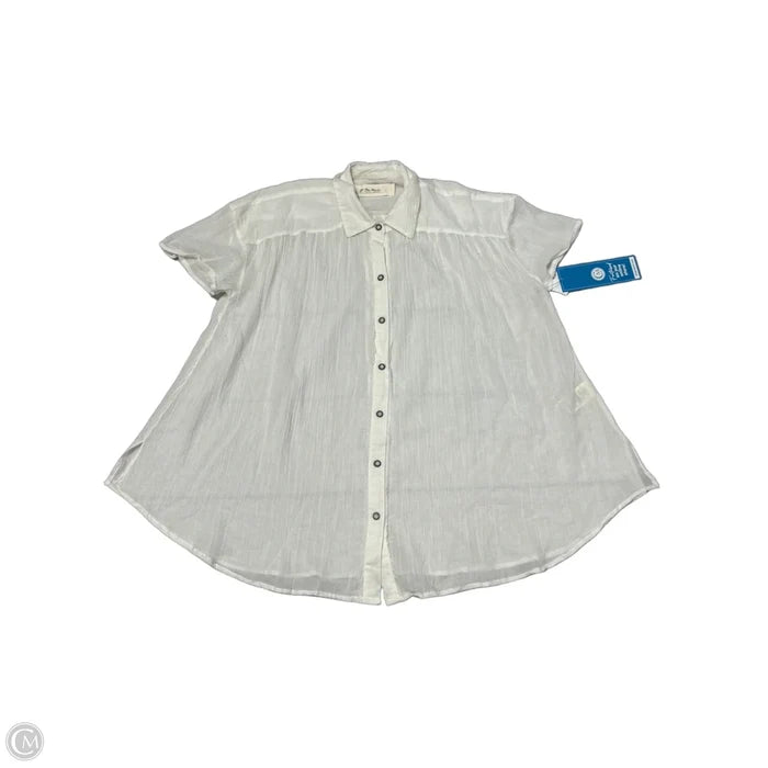 Top Short Sleeve By We The Free In Cream, Size: S