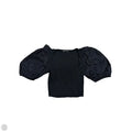 Top Short Sleeve By Zara In Black, Size: S