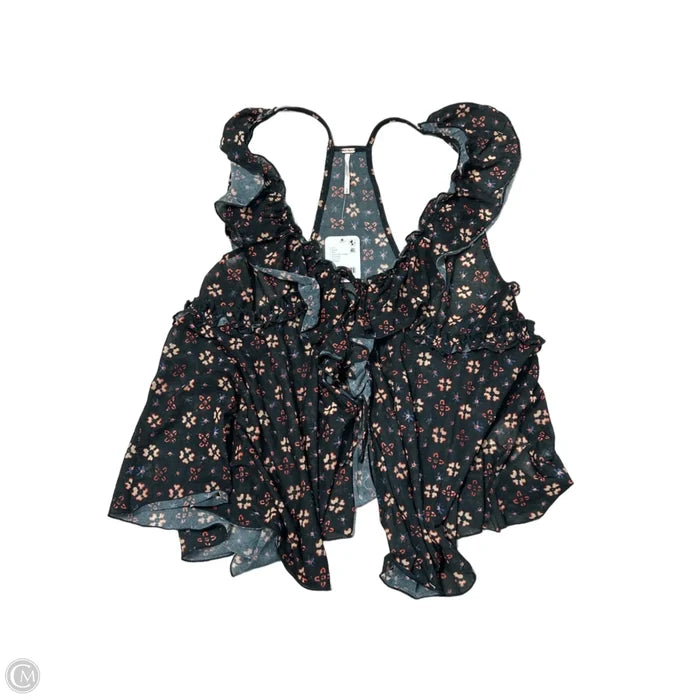 Top Sleeveless By Free People In Floral Print, Size: M