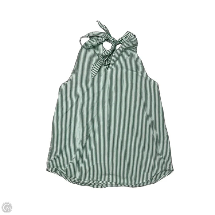Top Sleeveless By J. Crew In Striped Pattern, Size: 0