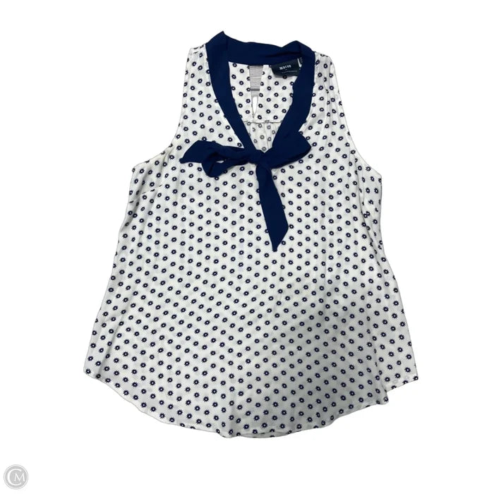 Top Sleeveless By Maeve In Floral Print, Size: Xs