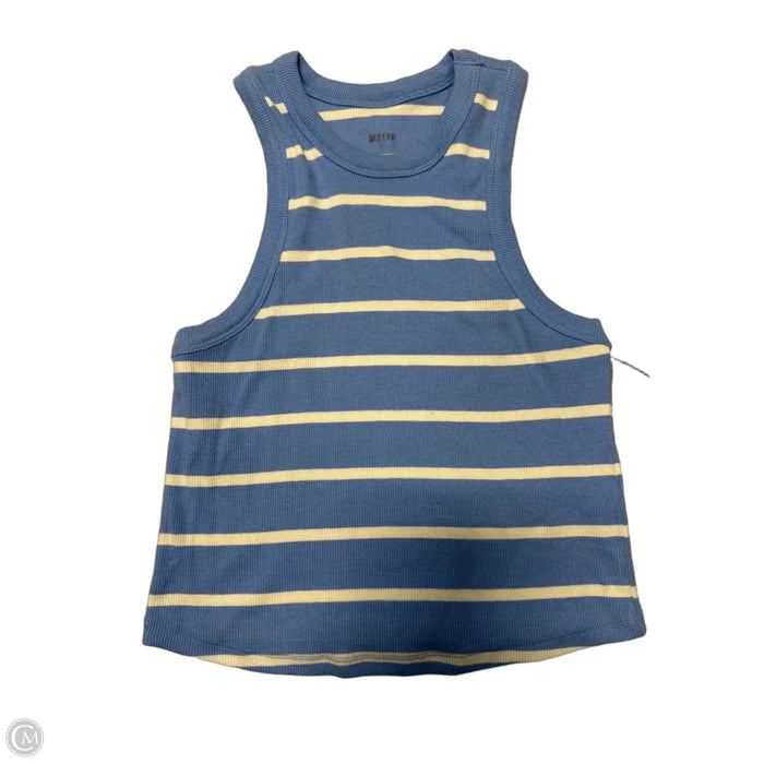 Top Sleeveless By Maeve In Striped Pattern, Size: S