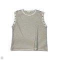 Top Sleeveless By Maeve In Striped Pattern, Size: Xxs