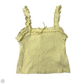 Top Sleeveless By Maeve In Yellow, Size: L