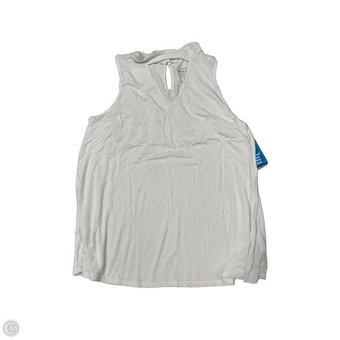Top Sleeveless By Torrid In White, Size: 3x
