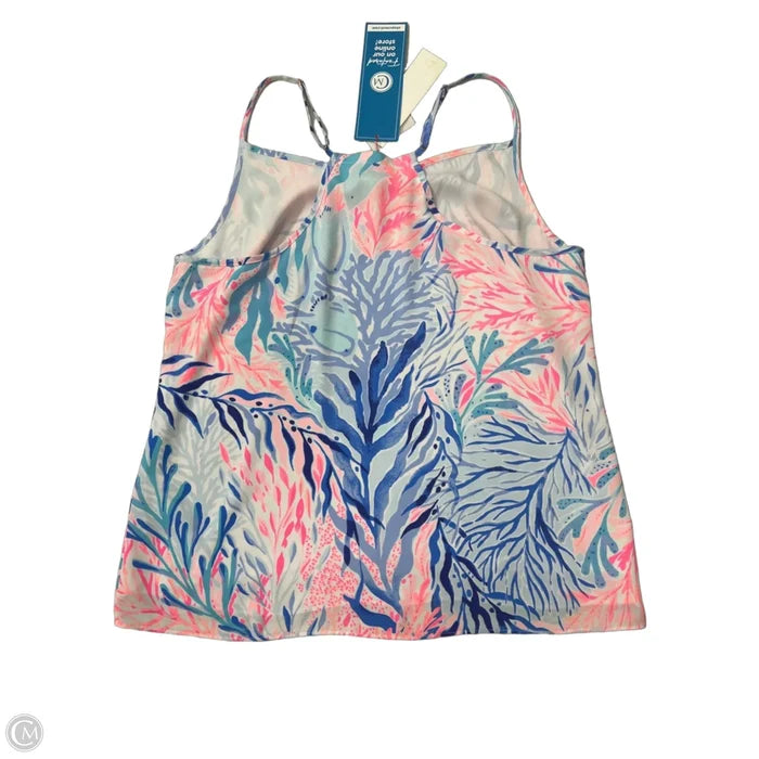 Top Sleeveless Designer By Lilly Pulitzer In Multi-colored, Size: L