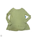Tunic Long Sleeve By Free People In Green, Size: M